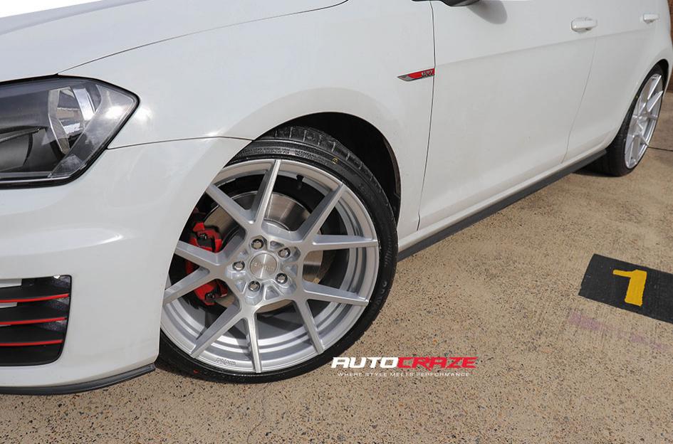 VOLKSWAGEN GOLF KPS BRUSHED WITH SILVER LIP